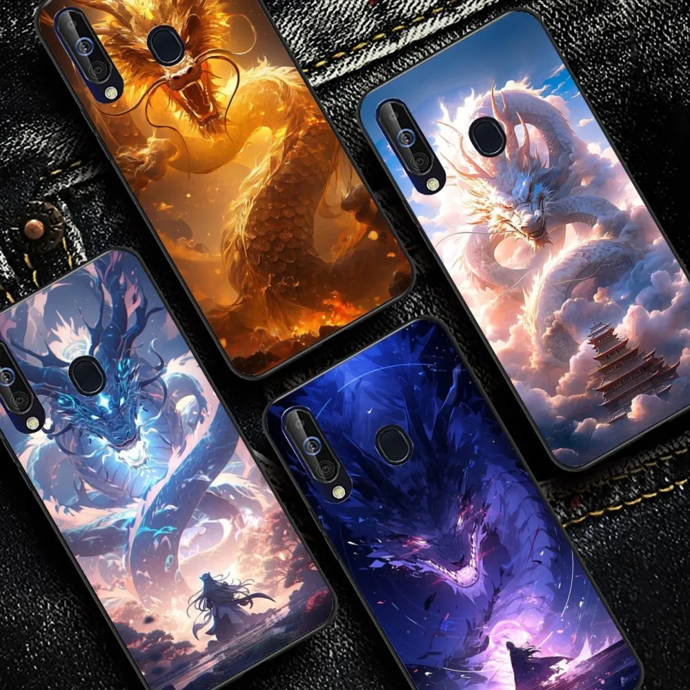 Dragon China Phone Case For Samsung A 10 11 12 13 20 21 22 30 31 32 40 51 52 53 70 71 72 73 91 13 Shell