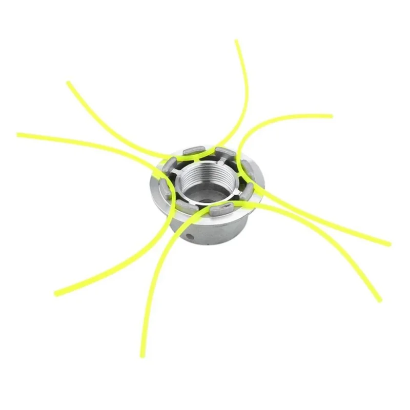 Afbeelding 6: Universele aluminium grastrimmerkop 4 lijnen draad voor tuingereedschap Bump Spool Strimmer Brush Cutter Accessoires