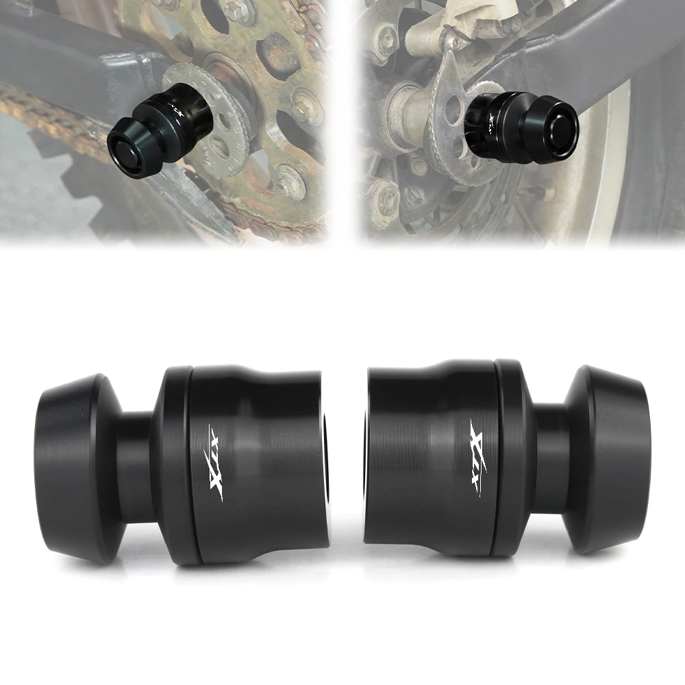 

Rear Axle Crash Sliders Stand Screw Swingarm Spools For YAMAHA XTX 660 2004-2008 XV 950 BOLT XVS 950 MIDNIGHT STAR WR125R WR125X