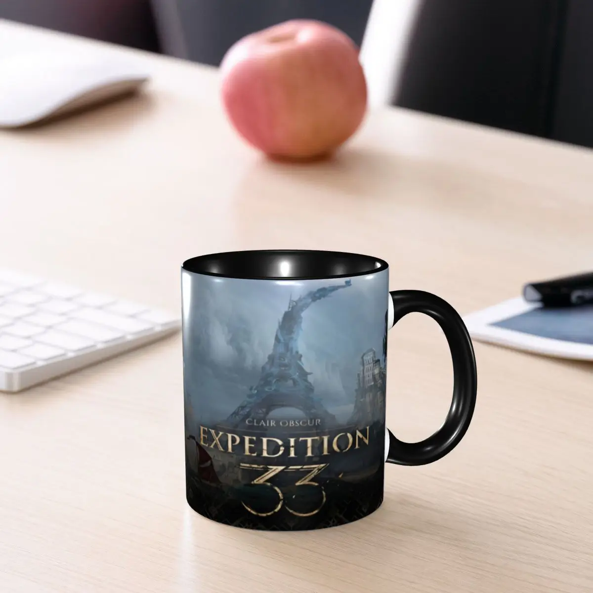 Clair Obscur Expedition 33 Video Game Coffee Mug Funny Cup For Home