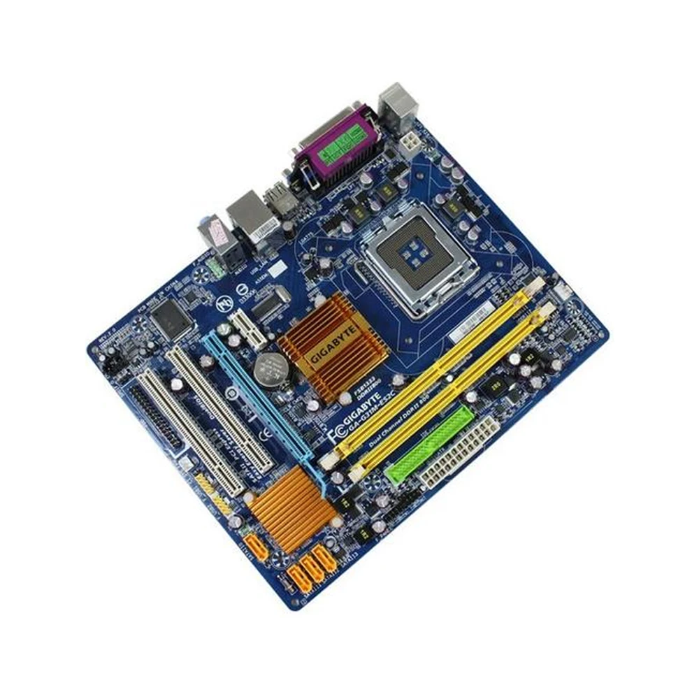 GIGABYTE GA-G31M-ES2C Desktop Motherboard G31 Socket LGA 775 For Core 2 DDR2 4G Micro ATX Original