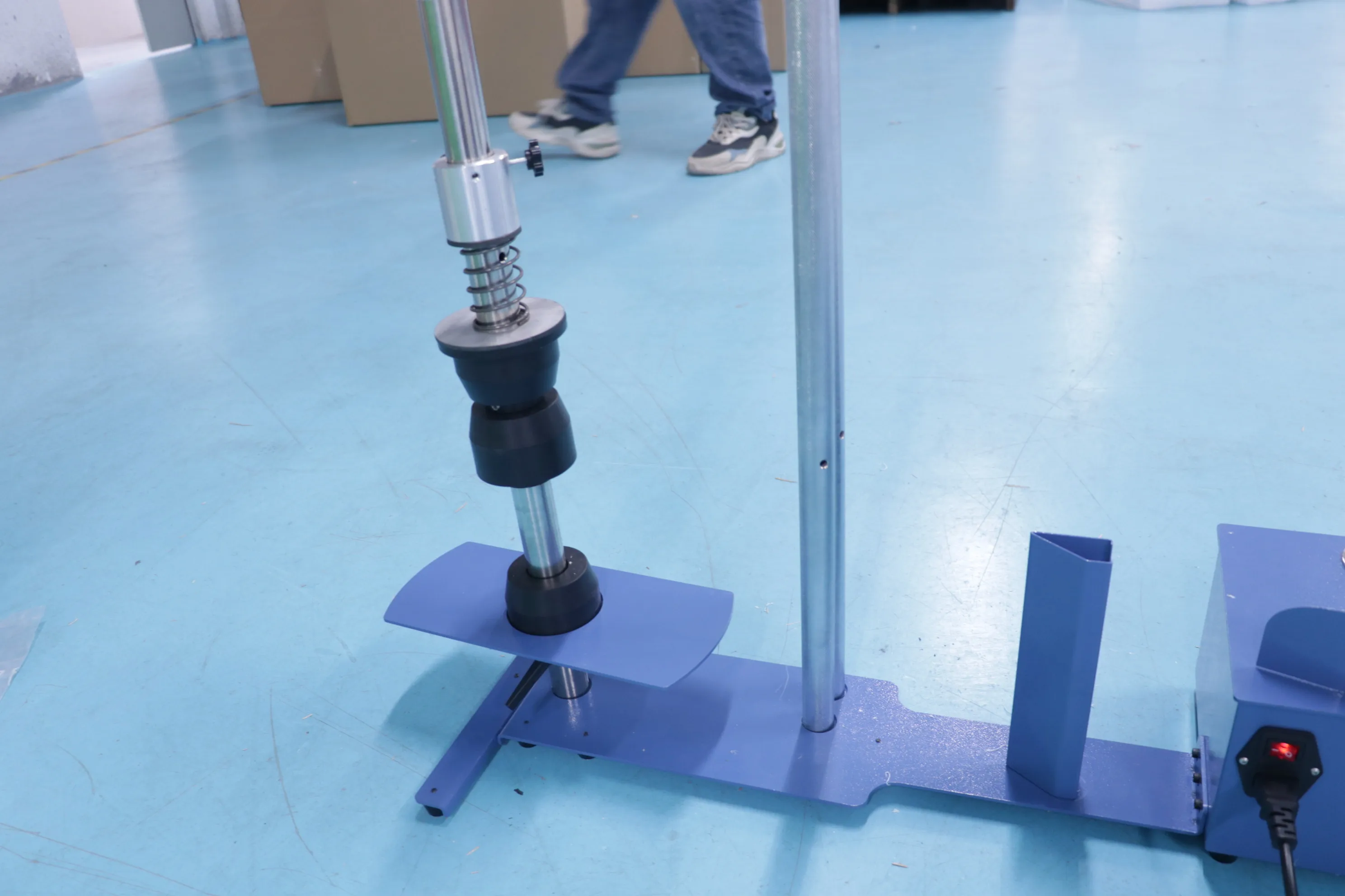 منفاخ عمود الهواء الأوتوماتيكي 200 كيس/دقيقة مع طبقة مانعة للتسرب (تشغيل بنقرة واحدة) #6