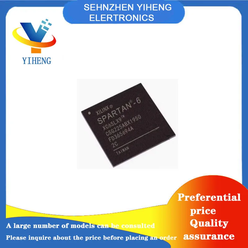 

XC6SLX9 XC6SLX9-2CSG225C XC6SLX9-2CSG225I 100% New Original Integrated Circuit Electronic Components Direct payment