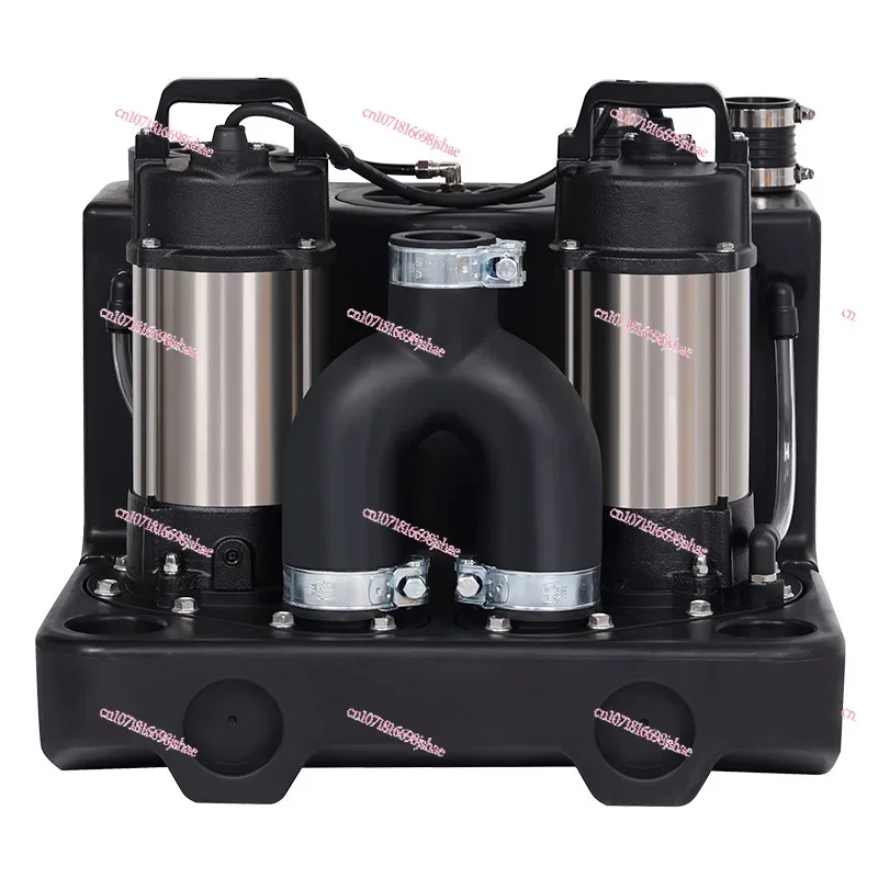 Sewage Lifter Intelligent Automatic Basement Villa Kitchen Toilet All-in-one Machine Double Booster Sewage Lift Pump