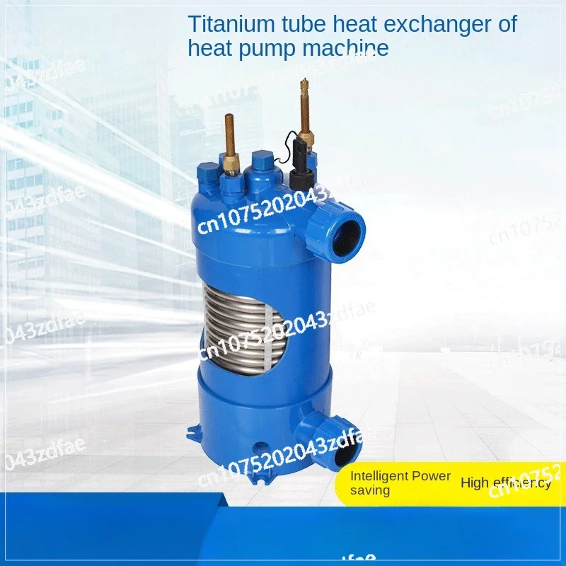 

New Swimming Pool Heat Pump Titanium Tube Heat Exchanger 3P 5p 10p