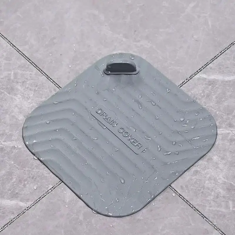 Floor Drain Silicone Odor Proof Pad 2 in 1 Sealant for Bathroom Home Sewer Deodorizing Prevents Smell and Bugs
