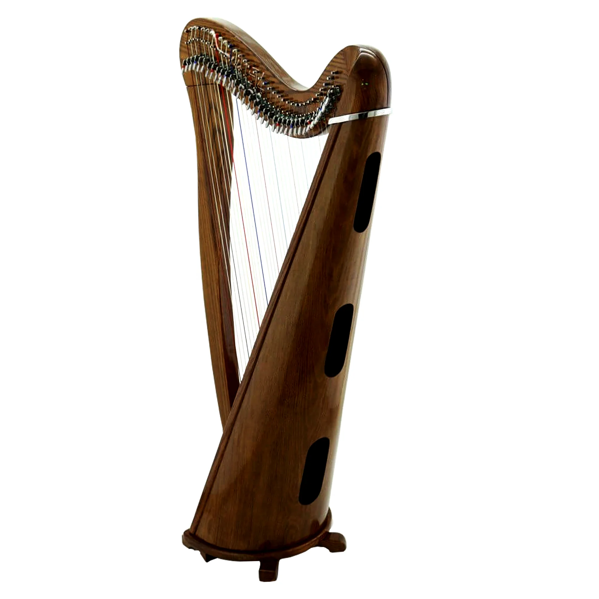 Natural Color 34 String Lever Harp Natural Wood Harp Free Cary Bag/ with Free String Set Best for Harpist for Harp