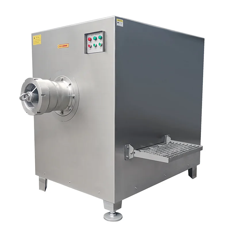 Stainless steel large industrial meat grinder, frequency conversion high-speed meatball beater, meatball fish ball mixer