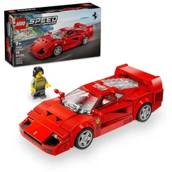 LEGO 76934 Ferrari F40 Supercar Building Block Toys for Boys and Girls' Kids 9+ Year Old Birthday Christmas Gifts (318Pieces)
