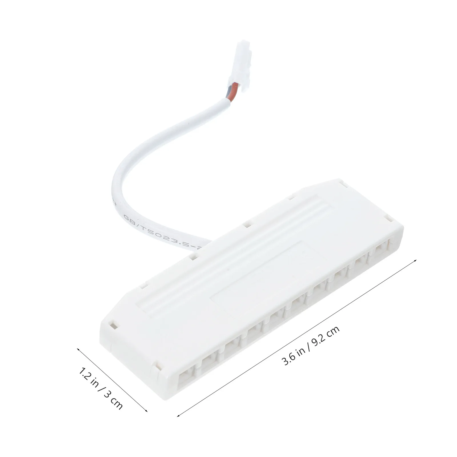 10-Holes Plastic Junction Box for Cabinet Lights Wardrobe LED Lighting Under Cabinet Light Splitter Accessory Waterproof