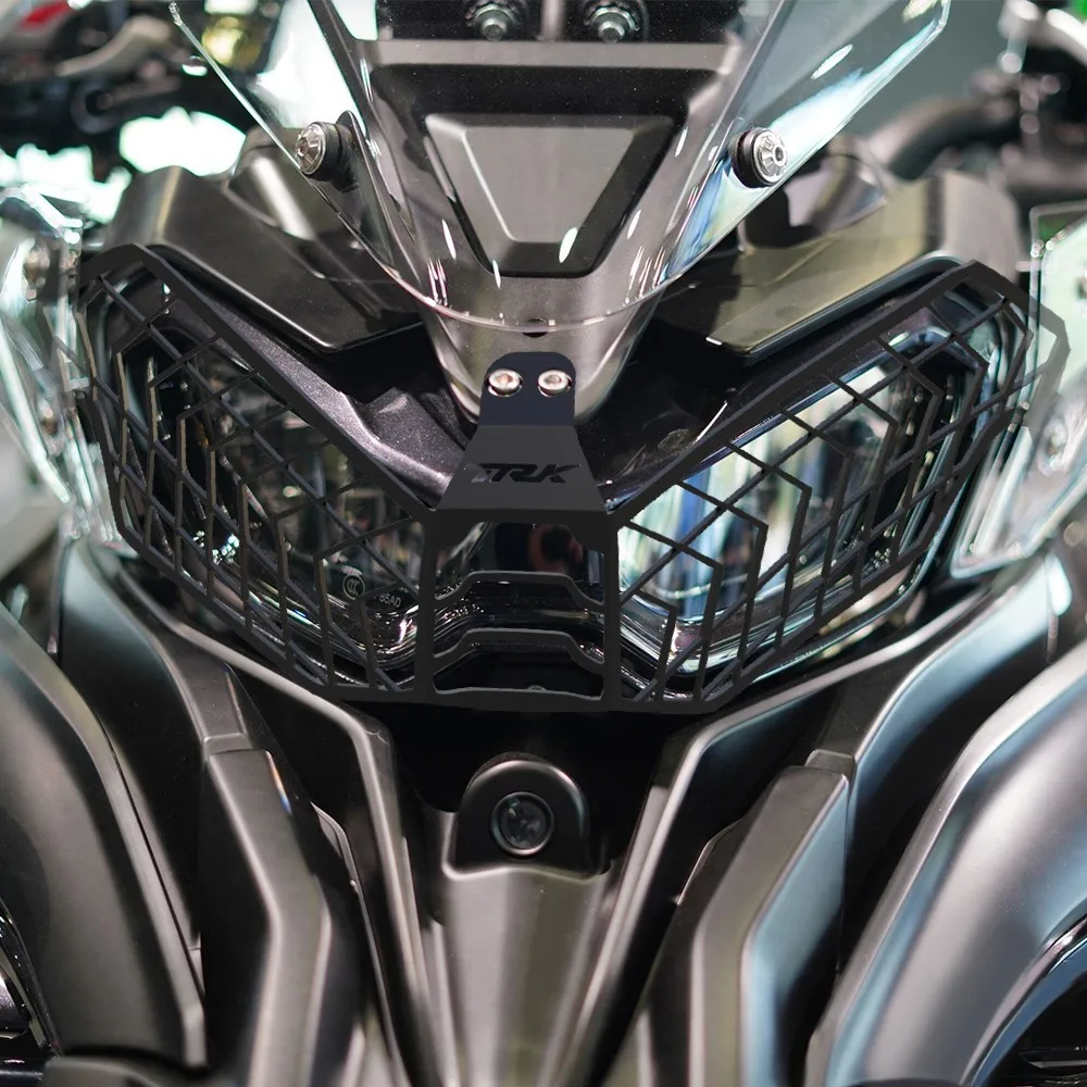 

TRK 702 X Motorcycle Accessories Headlight Guard Grill Grille Protection Cover For Benelli TRK702X TRK 702X TRK702 X 2023 2024