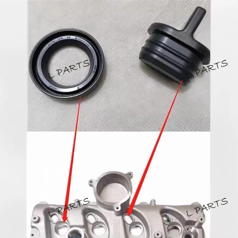 

For JAC Sunray M4 M5 1.9T Diesel injector seal ring, valve cover oil seal, and injector install ation plug 1014200FB 1014012FB
