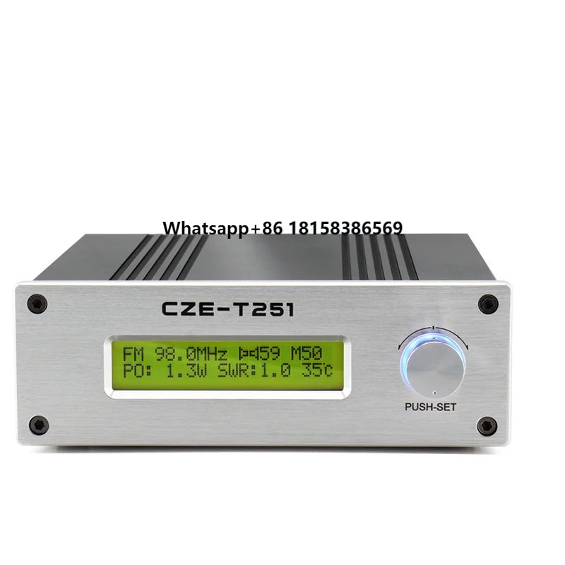 

Hot CZE-T251 Broadcast Radio Transmitter FM Radio Station FM Transmitter for Radio Station