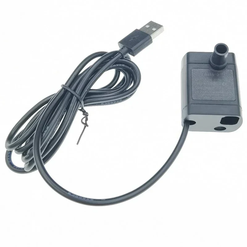 Distributeur d'eau pour animaux de compagnie avec filtre, pompe à moteur sans balais à faible bruit, accessoire d'aquarium, fontaine de piscine, mini micro pompe SubSN, USB, 5V DC