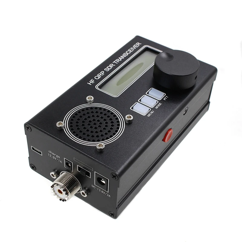 1 Set Portable Multifunction Shortwave Radio Transceiver USDX QRP SDR Radio Hobbyist Transceiver + US Plug