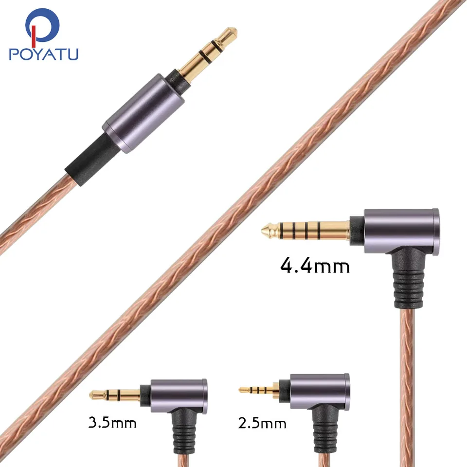 【最新作】MDR-1AM2用　3.5㍉4極-4.4㍉　2m 複合芯シールドタイプ 3.5mm 4.4mm/2.5mm BALANCED MDR1AM2 Headphone Cable for Sony MDR