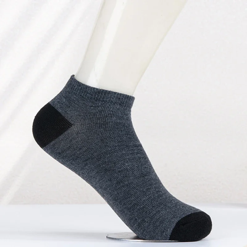 10/30 Paar neutrale, einfarbige Low-Top-Sportsocken für Frühling und Sommer, schweißabsorbierend, atmungsaktiv, bequem, Ganzjahres-Freizeitsocken – Detail 10