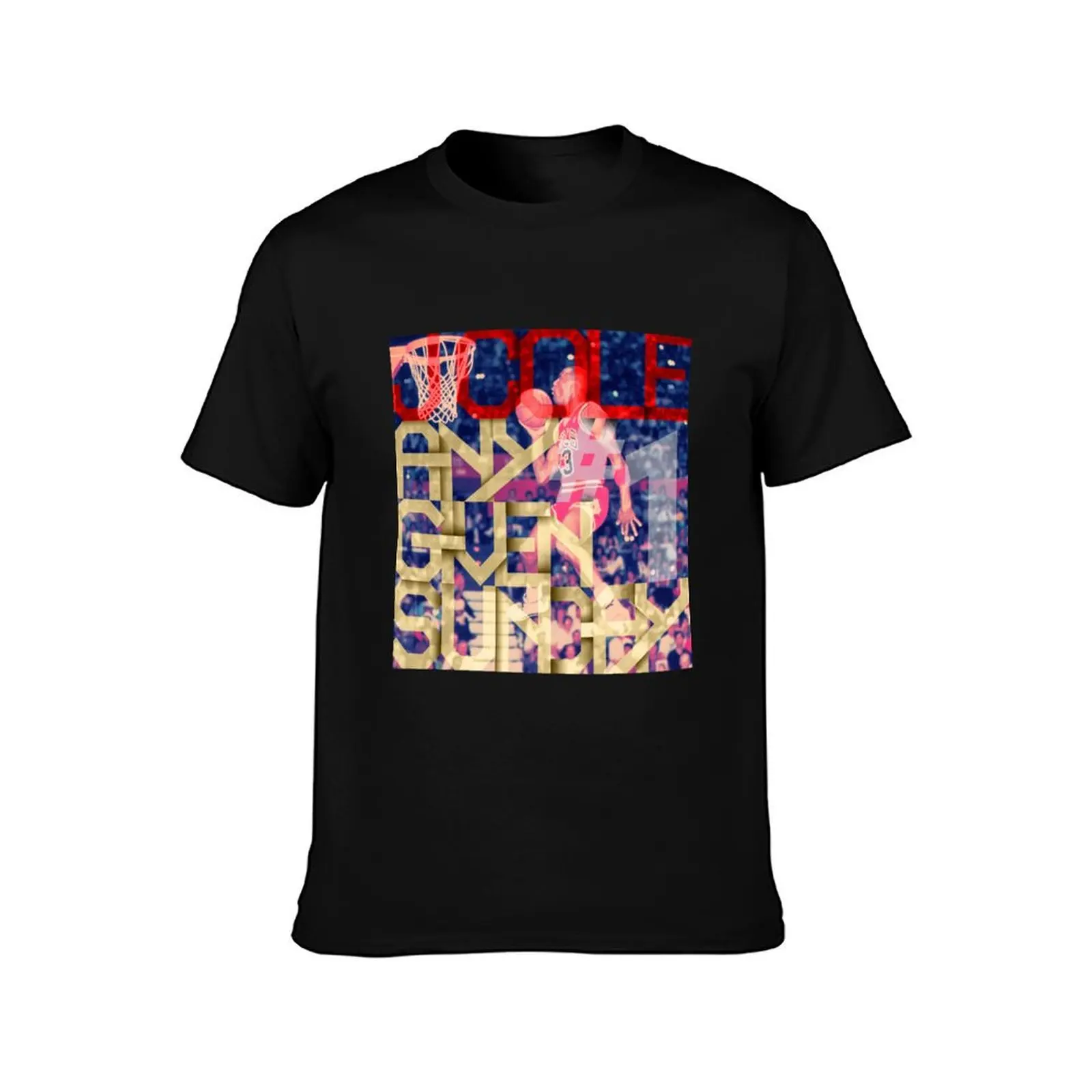 J Cole 2014 any given sunday T-Shirt Breathable Lightweight Summer Top T-Shirt
