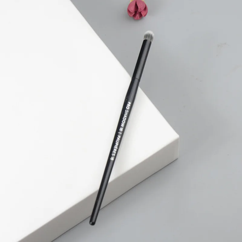 PRO Black Eye Shadow Crease Makeup Brushes SEP #18 - High quality Soft Synthetic Blending Cosmetics Beauty Brush Tools