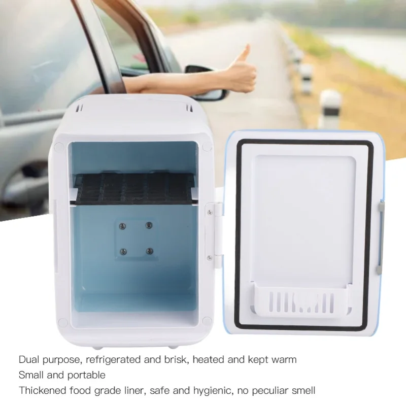 

4л автомобильный холодильник большой емкости небольшого размера пищевой вкладыш-охладитель теплее мини-холодильник