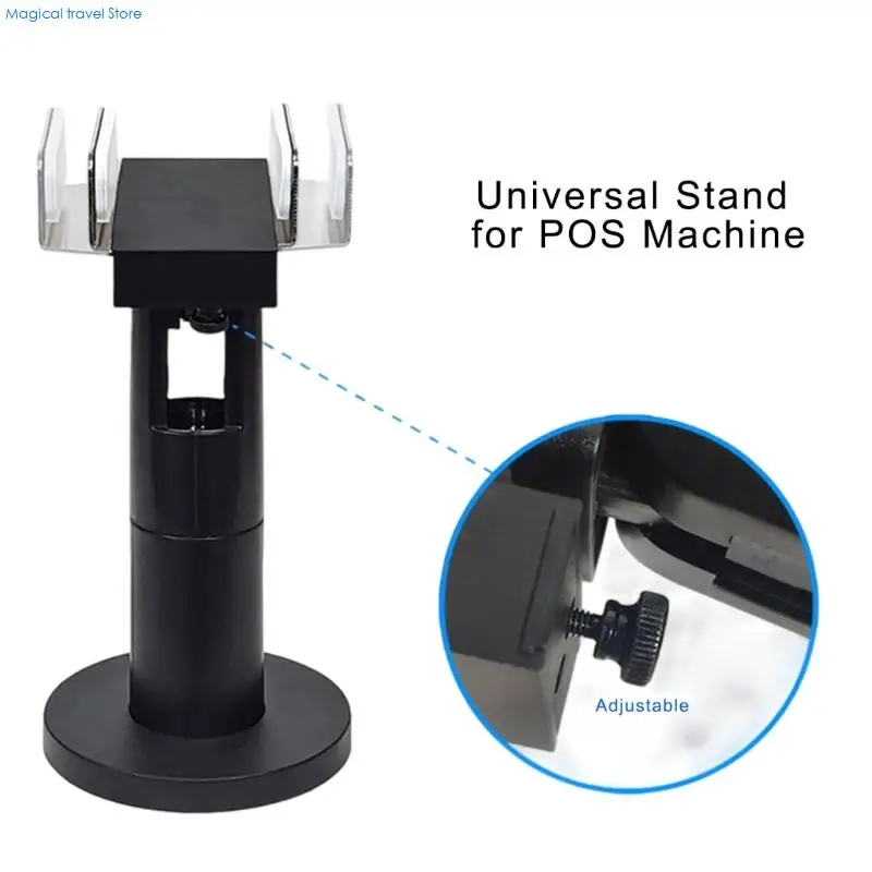 N2UB Adjustable POS Terminal Mount With Cable Management Rotatable POS Machine Stand For Retail Stores Countertops