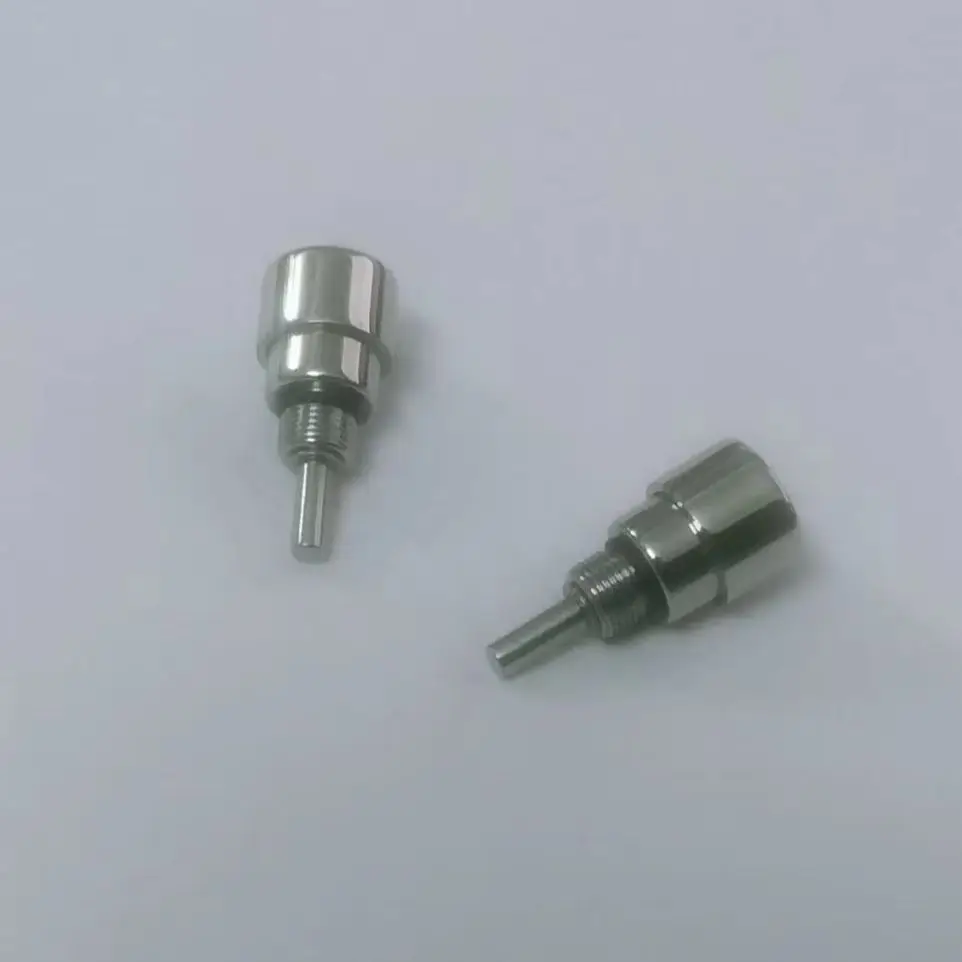 100PCS/lot Stainless Steel Watch Pusher Screw-in Type Chronograph Push Button 4.0MM 4.5MM 5.0MM Steel Color W6616