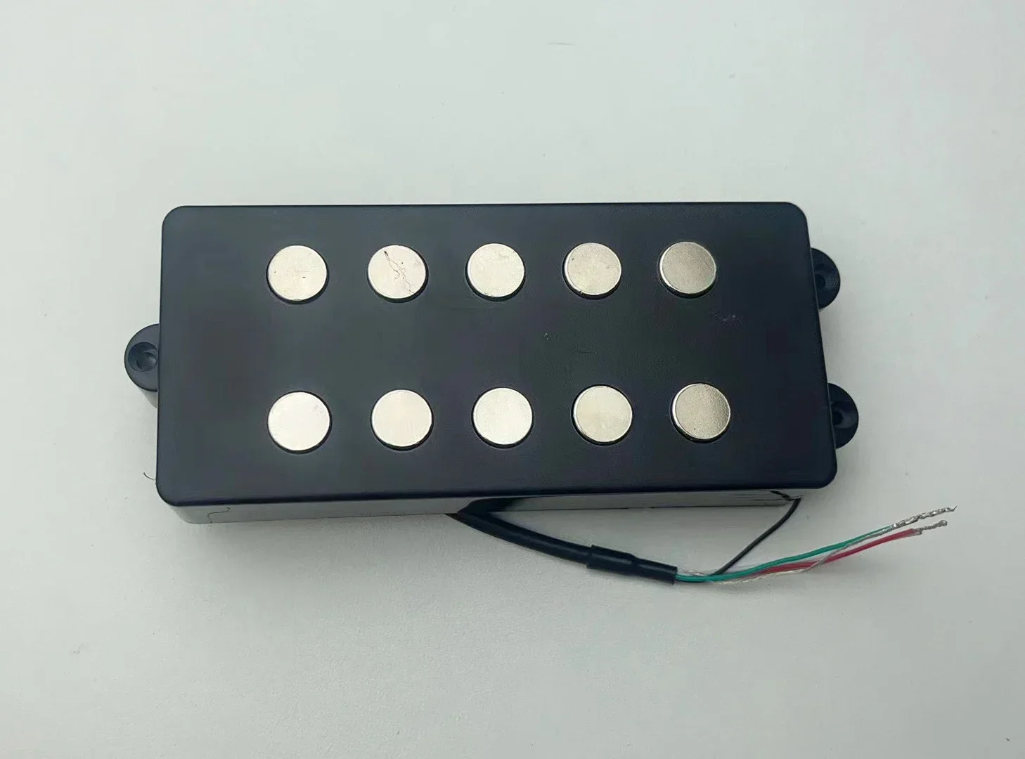 Black 5 String Open Type Bass Guitar Pickup Humbucker For Music Man Bass Coil Tap with 4 corewire