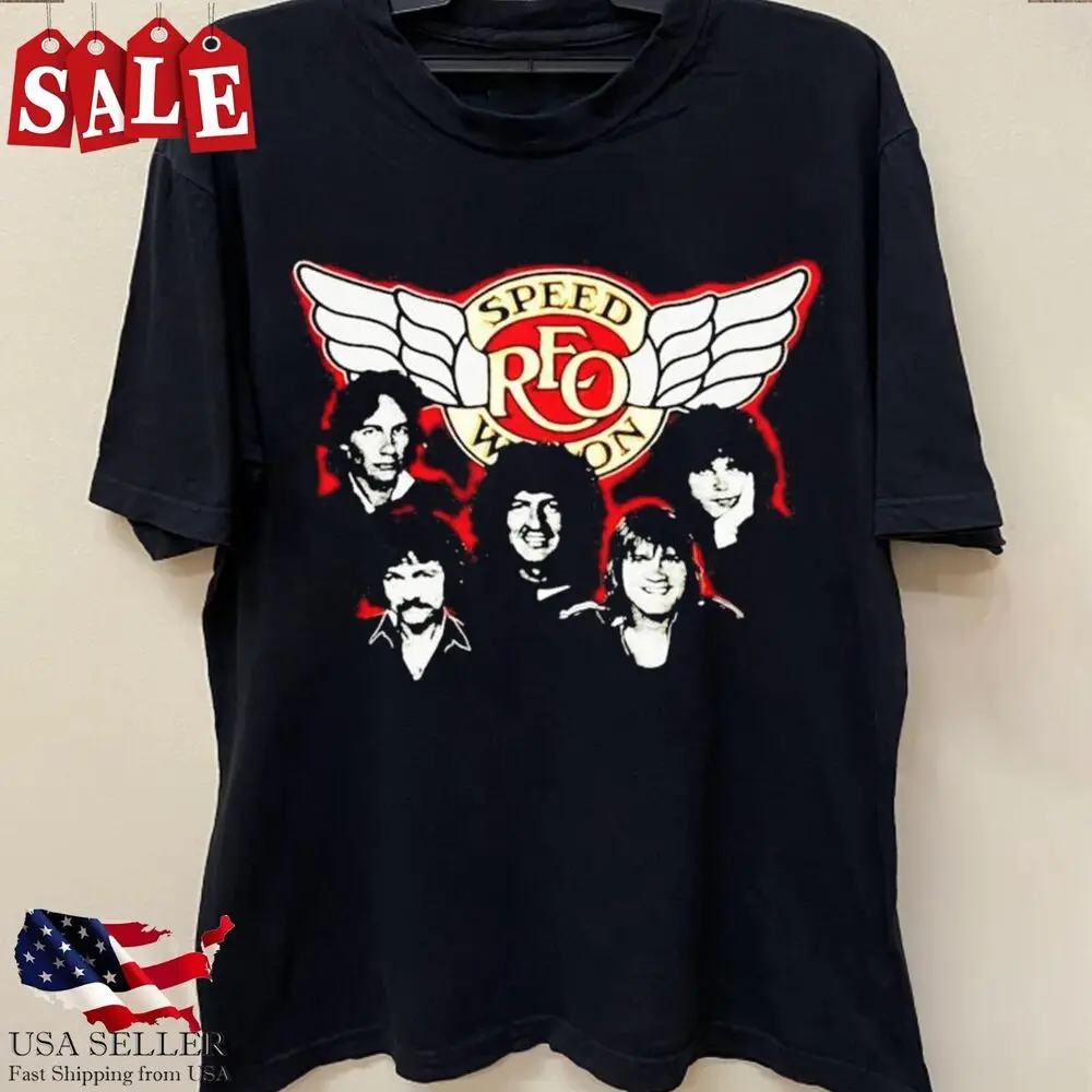 

Новинка 1982, оригинальный подарок для концерта REO Speedwagon для фанатов, унисекс S-5XL Shirt 1LU988