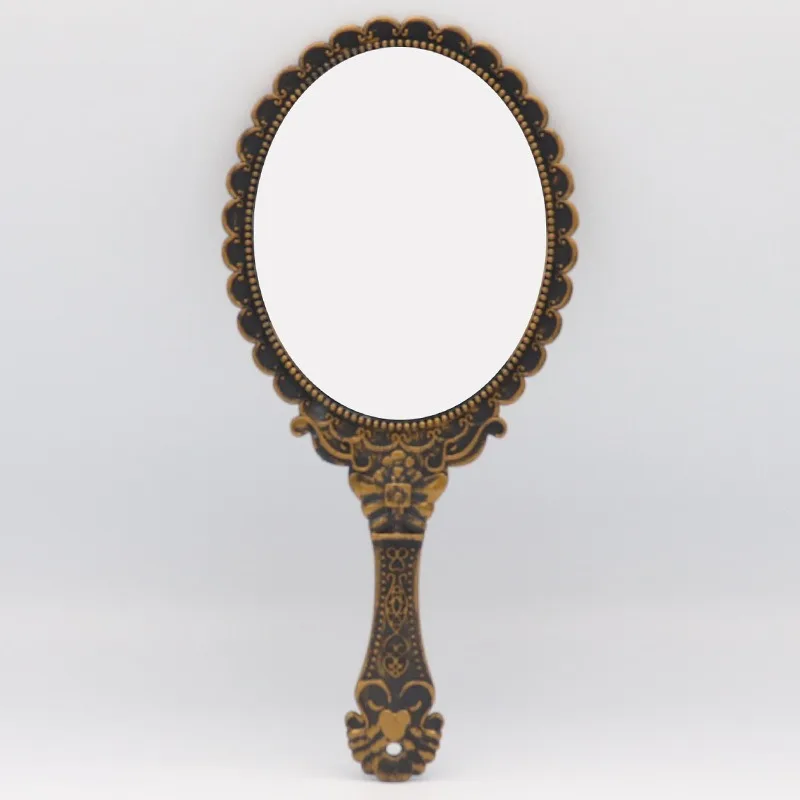 

French retro mirror household dresser makeup mirror bedroom antique, decorative mirror