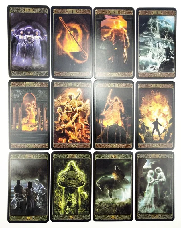 Ghost Tarot cards 78PCS English Board games