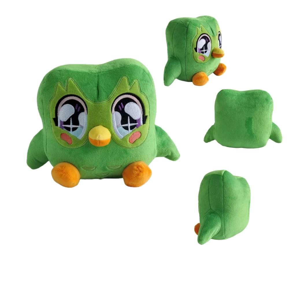 

Дуолинг Лилия Сова Плюшевая игрушка Фиолетовая девушка Мультфильм Анимация Милая мягкая девушка Плюшевые игрушки Подарок на день рождения для детей