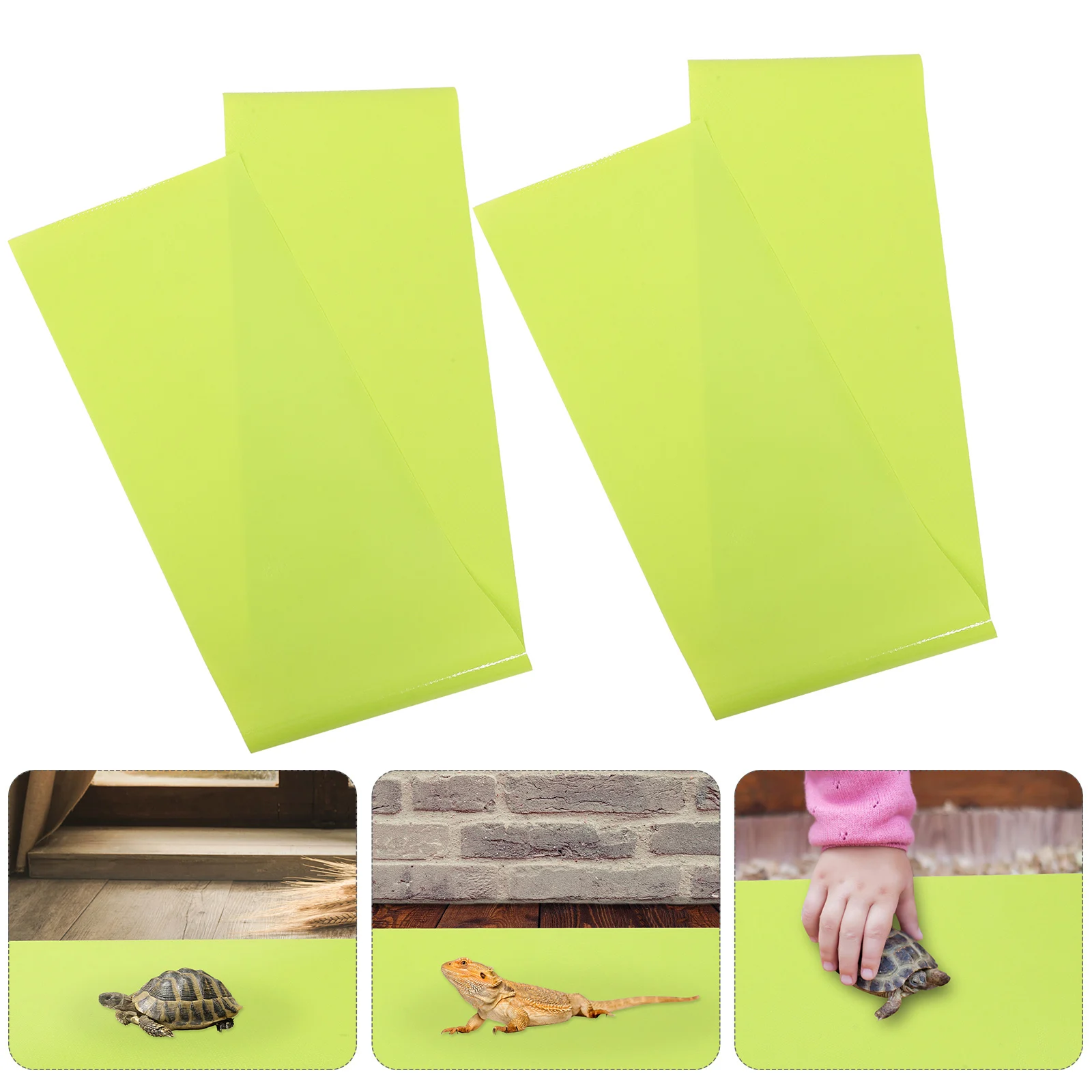 

2pcs Reptile Carpet Terrarium Liner Floor Mat For 10 15 20 Gallon Tanks Bearded Dragon Gecko Tank Bedding Substrate Eva Mat Easy