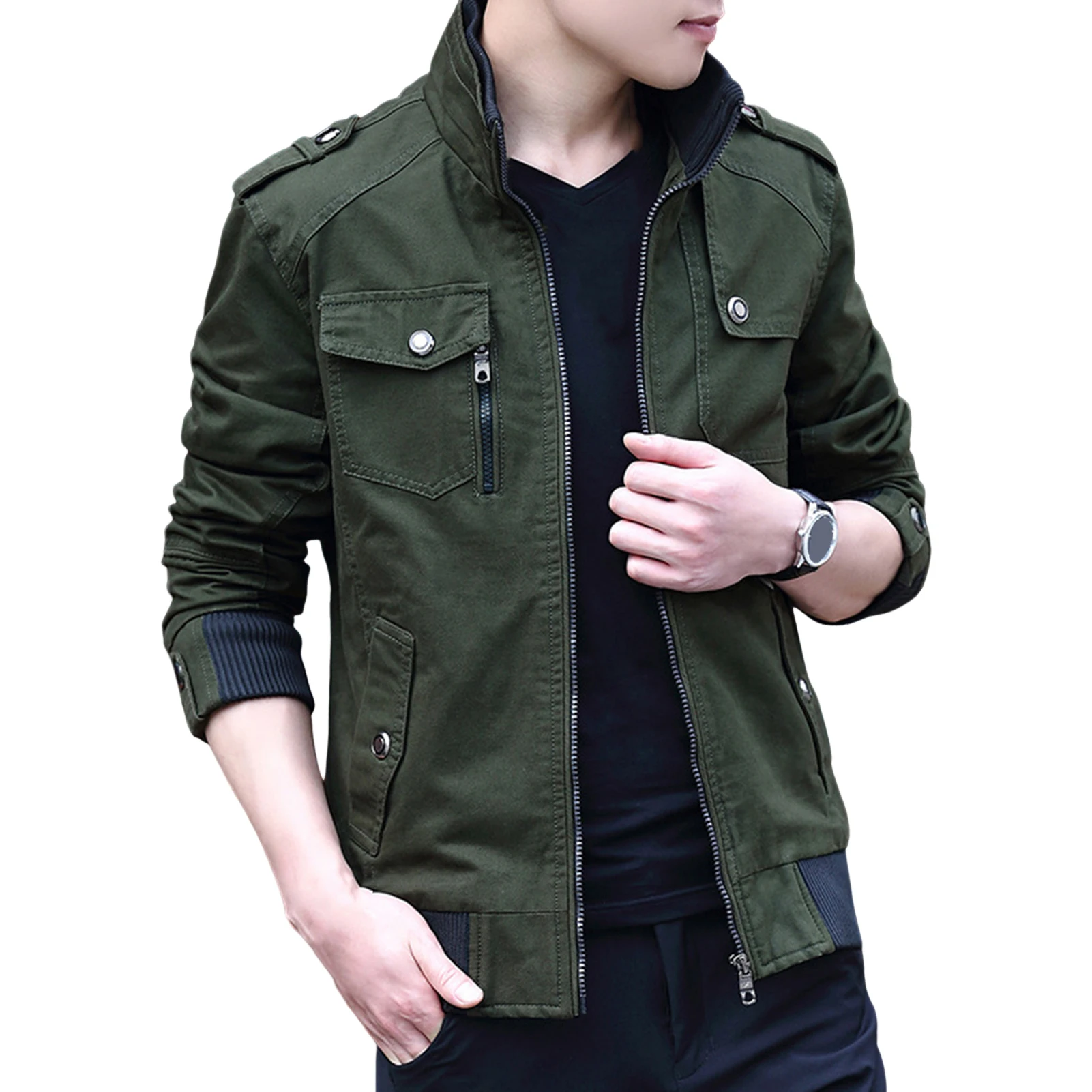 

Мужская куртка-карго 2023, мужские куртки-бомберы, осеннее пальто, мужские летные пальто, мужская ветровка, куртка