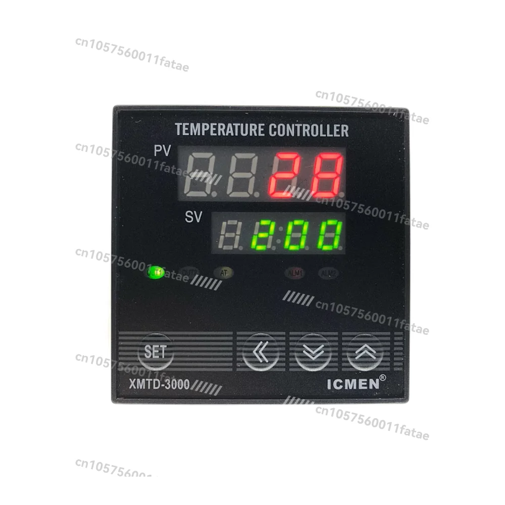 

temperature controller PT100 controls the contactor to control