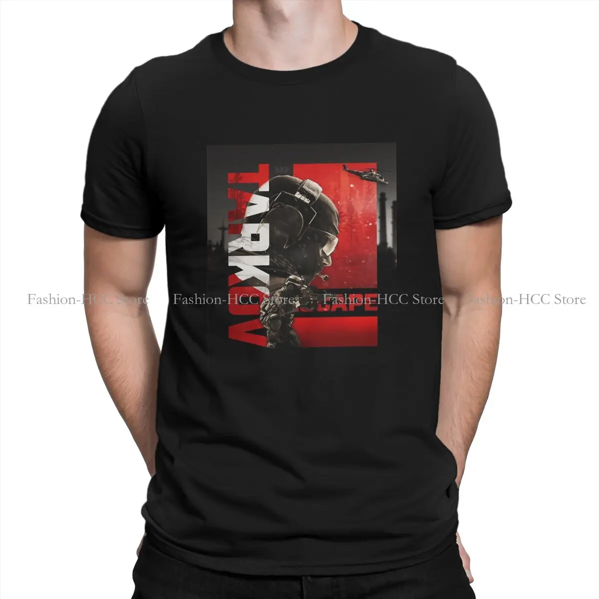 Art Special Polyester TShirt Escape From Tarkov Game Top Quality Creative T Shirt