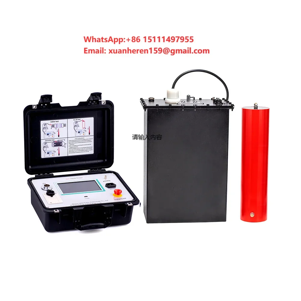 VLF 30KV 50KV 60KV 80KV VLF High Voltage Generator Hipot Tester VLF Cable Test Set