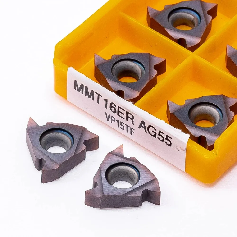 MMT16IR MMT16ER AG55 VP15TF UE6020 US735 Thread Milling Cutter Carbide Insert MMT 16ER 16IR AG55 VP15TF UE6020 Turning Tool