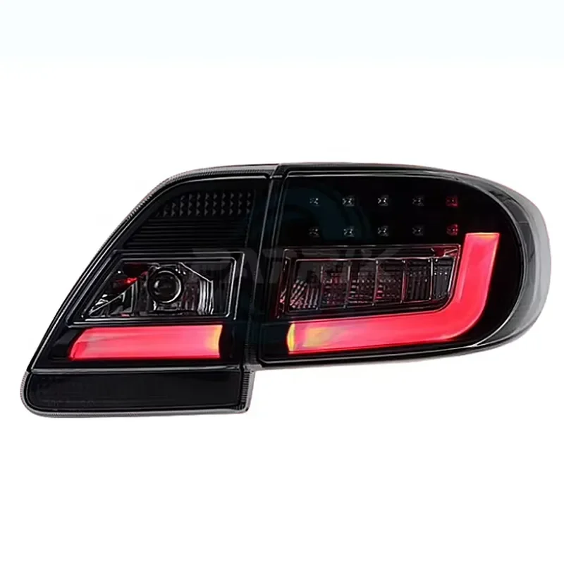 Aftermarket Toyotas Corollas Led Taillights Assembly Car Accessories 2011 2013 Sequential Turn Signal Running Brake Lamps