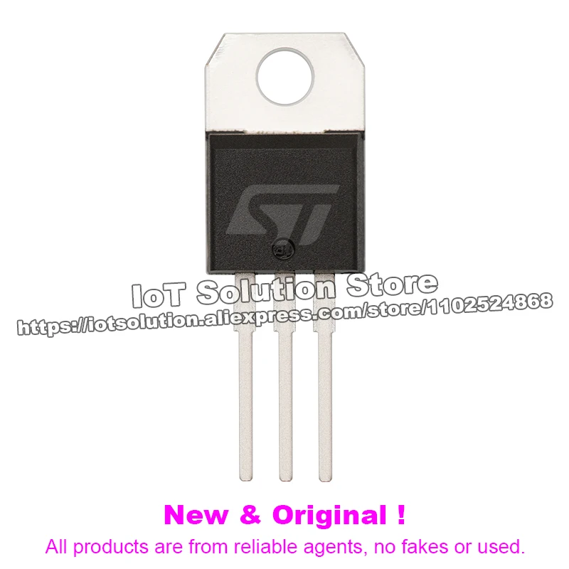 (1PCS) LM317T-DG L7812CV-DG L7805CV-DG STP30NF10 STP110N8F6 L7812CV STP75NF75 BTB04-600SL BTA24-600CWRG LM317T STP110N10F7