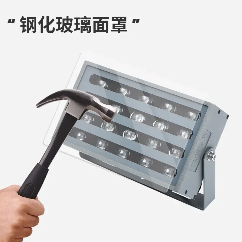 Outdoor Garden Rainbow Projection Light for Tree Dyeing, Seven Color Projection Light for Landscape Green Plant Projection Light