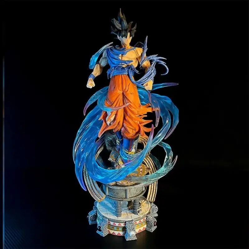 Dragon Ball Yunqi Series Gk Son Goku Free Ultimate Skill Anime Figure Garage Kit Model Anime Periphery Desktop Ornament Gifts