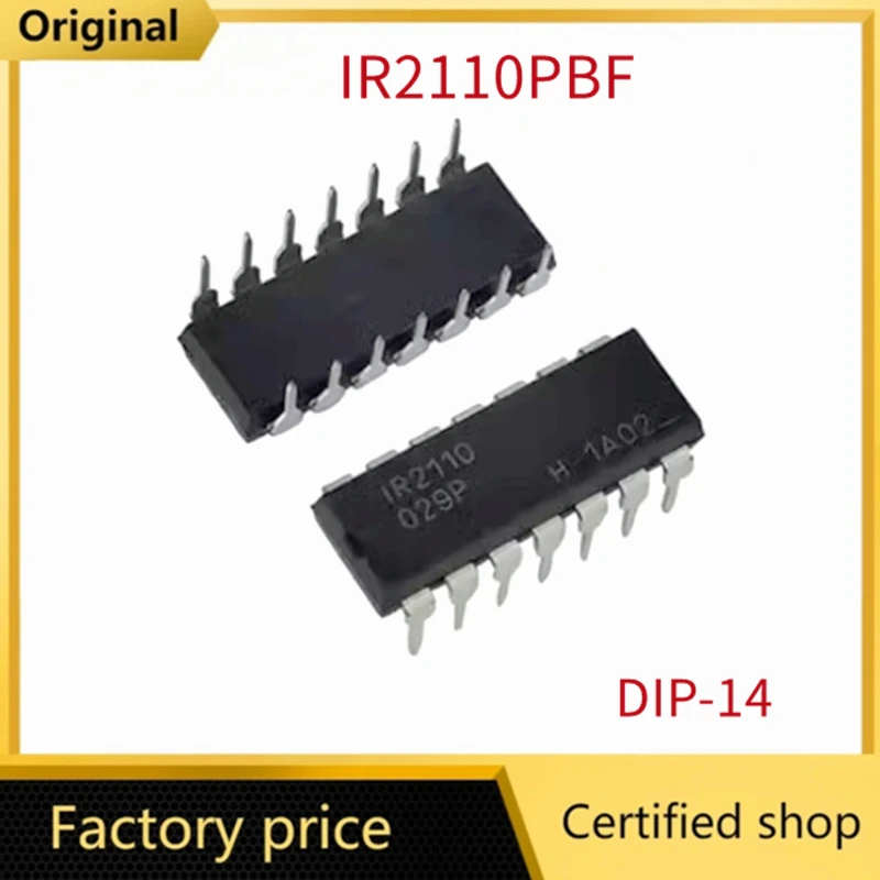 5PCS/Lot Original IR2110PBF IR2110 DIP-14 Driver IC chip