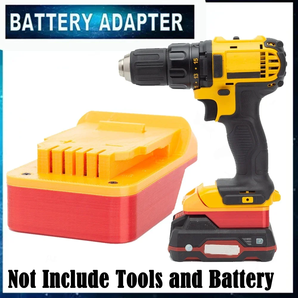 

Battery Adapter Converter For Parkside Lidl X20V Team Lithium Battery to for DeWalt 18V Power Tool Accessories(NO Battery )