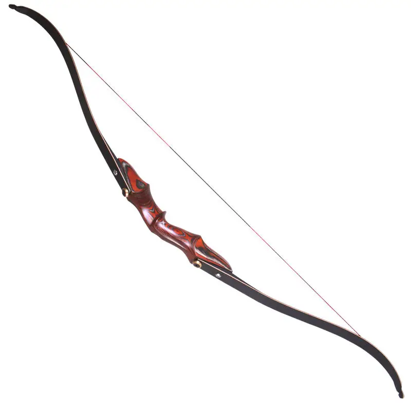 Imagem -03 - Laminado Archery Recve Bow para Adultos Takedown Wood Bow 2050 Lbs