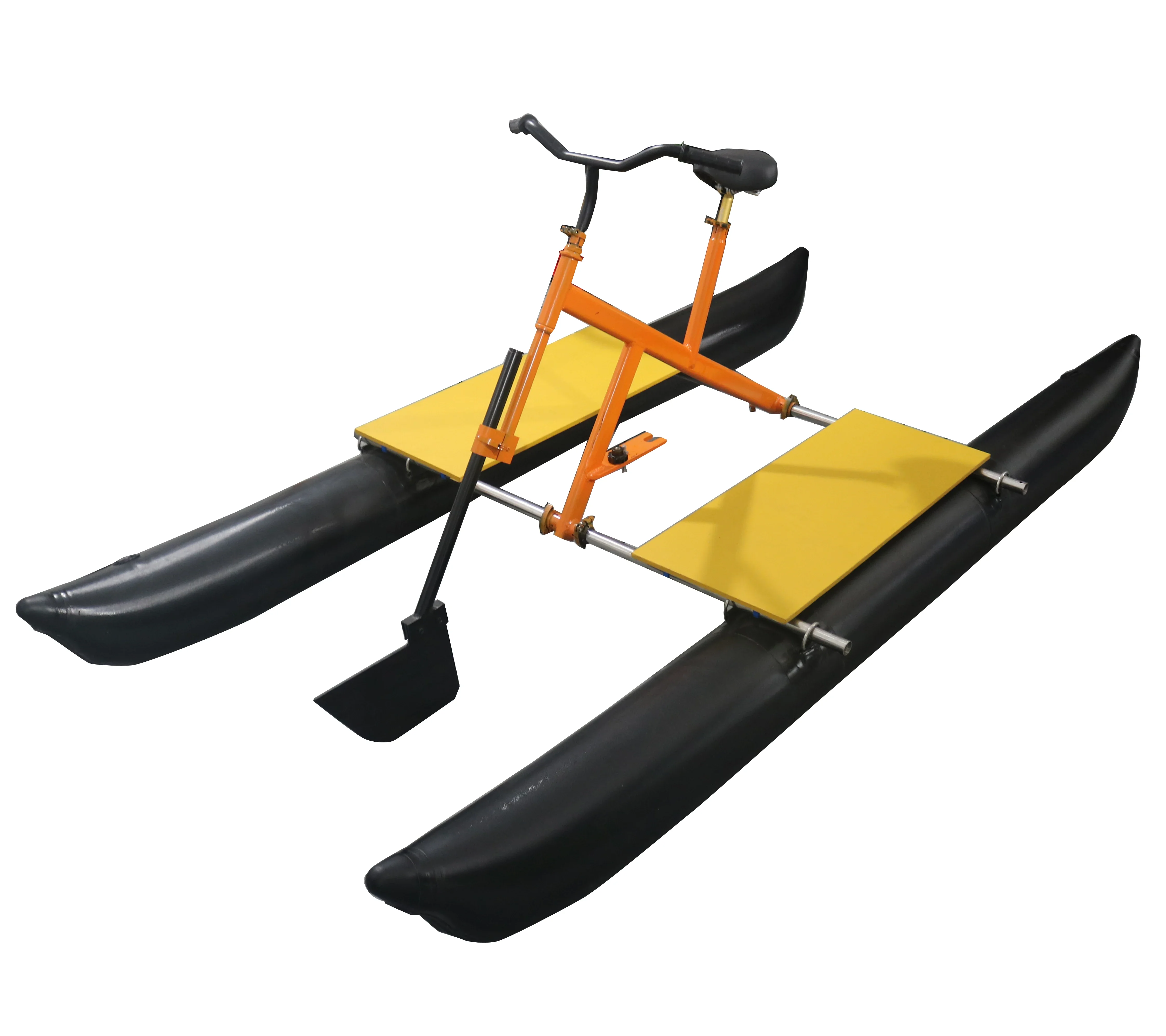 

Inflatable Water Pedal Bike Outdoor Bicycle Portable Boat with Pedals Inflatable Floating PVC Material Carton Air Pump VK CN;ZHE