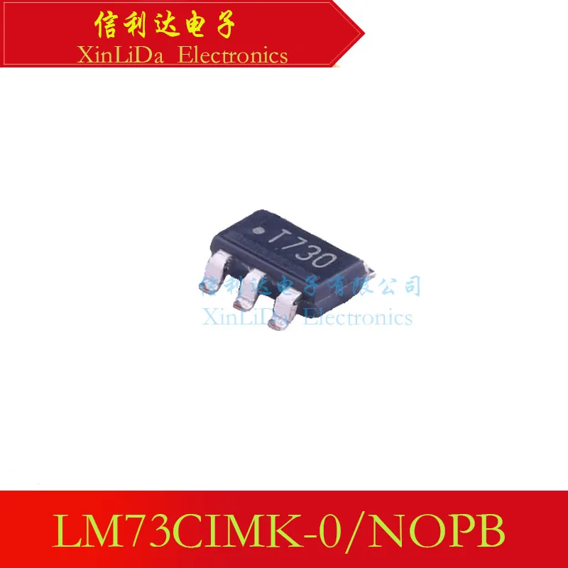 LM73CIMK-0/NOPB LM73CIMK The marking code T730 TSOT23-6 Temperature Sensor New and original