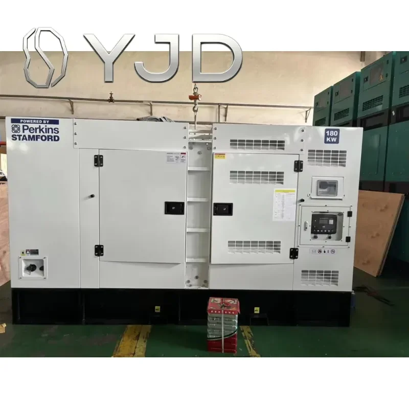 Hot Sale High Quality Engine Portable Power Generator Hot Sale Open Type High Strength 220KW High Power Fast