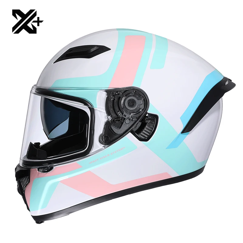 

Women's Motorcycle Helmet Double Lens Full Face Helmet Motorbike With Bluetooth DOT Certified Adult Moto Helmet Racing Capacetes