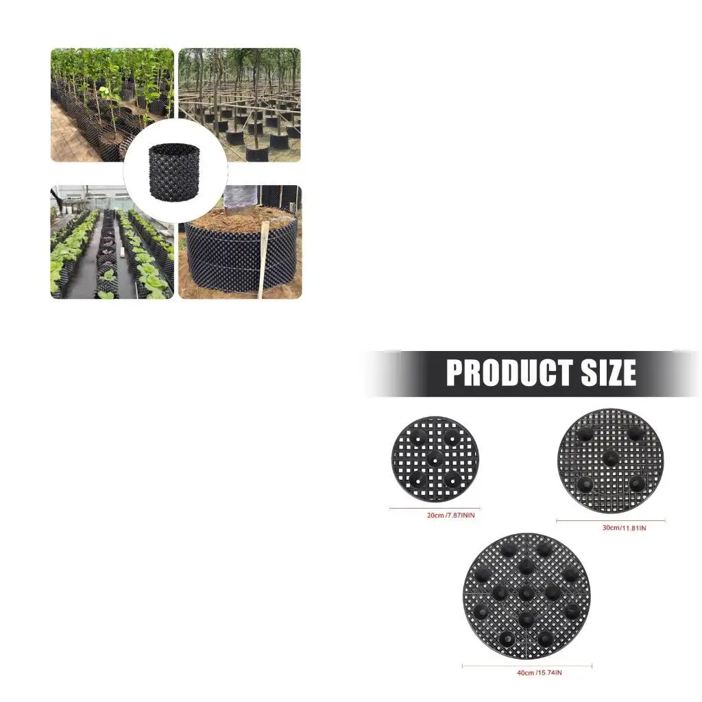 

652F Professional Gardening Tool Planter Base Featuring AntiClog Drainage Design And Durability Heat Resistant PVC Tray