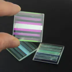 2pcs Defective Dichroic X-cube Optical Prism Cube RGB Splitter Refracted Light Photography